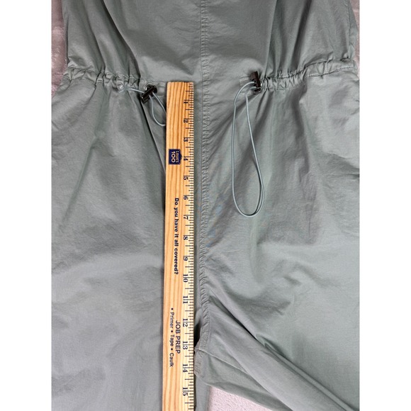 Pistola Olive Green Jumpsuit Size Medium Adela Drawstring Waist Casual Romper - Picture 11 of 16